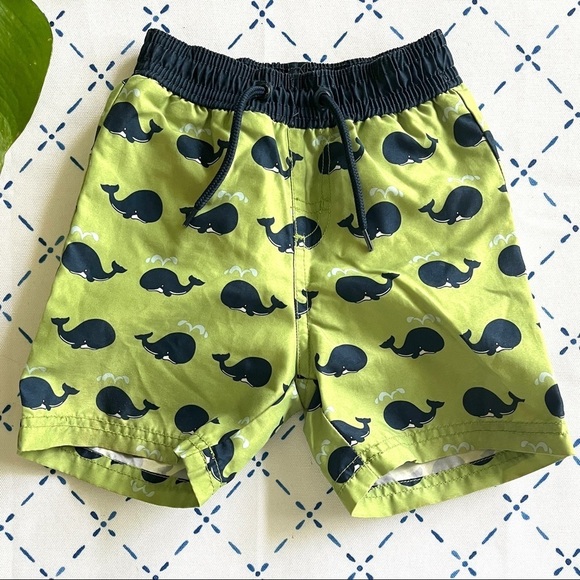 Gymboree Whale Swim Trunks - Picture 1 of 6